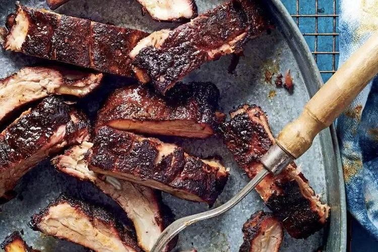 Southern Style Dry Rub Ribs