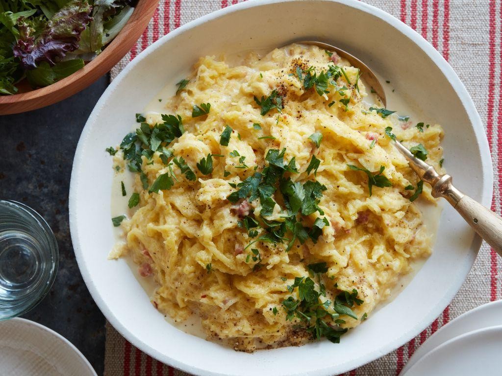 Spaghetti Squash Carbonara