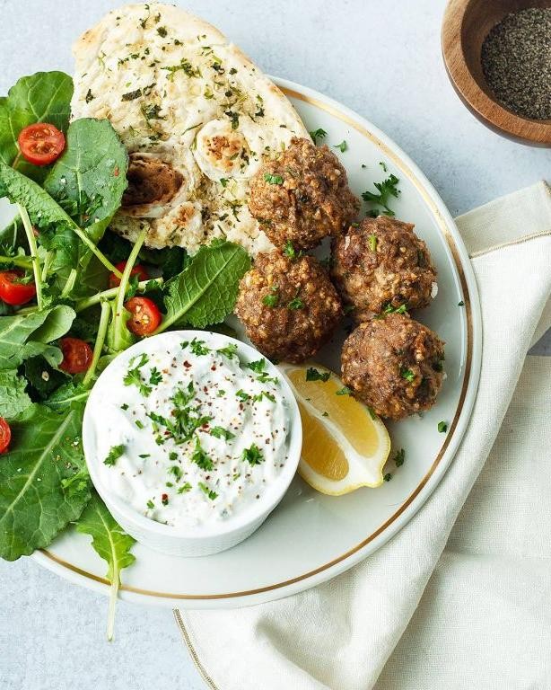 Spearmint Lamb Meatballs