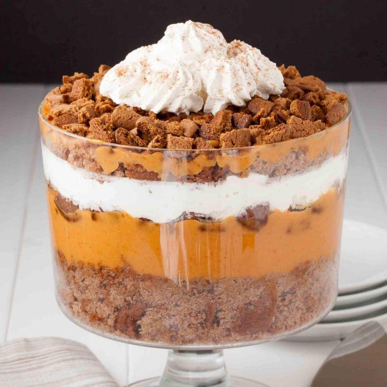 Spiced Pumpkin & Apple Trifle