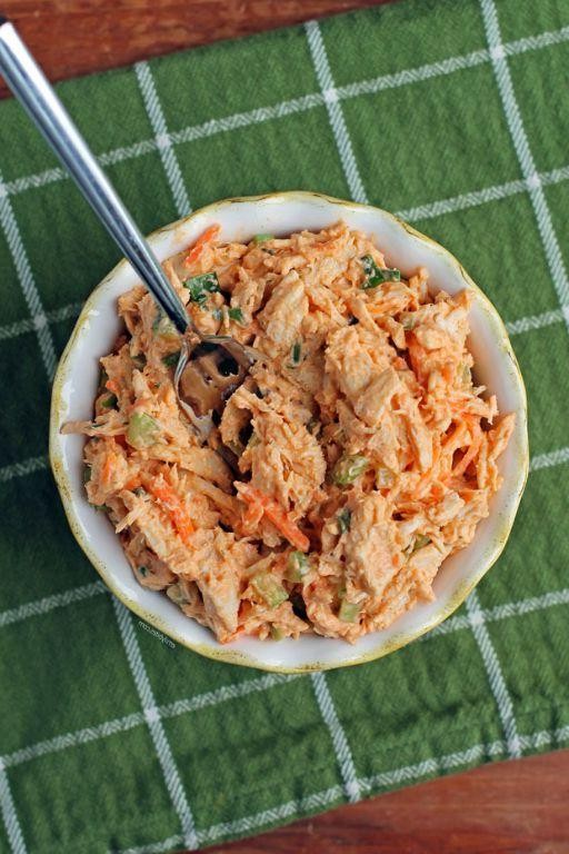 Spicy Buffalo Canned Chicken Salad