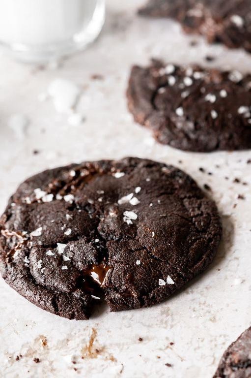 Spicy Cacao and Sea Salt Cookies