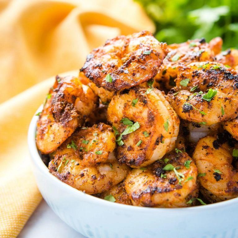 Spicy Cajun Pan Seared Shrimp