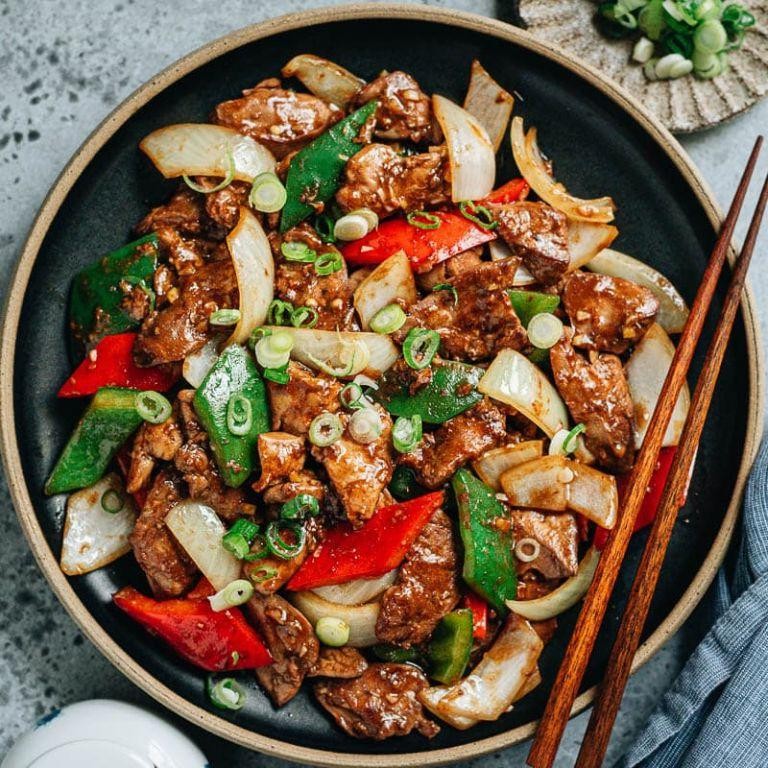 Spicy Chicken Liver Stir-Fry