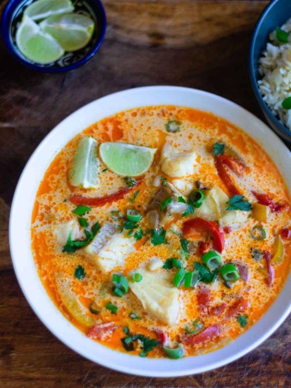 Spicy Coconut Fish Stew