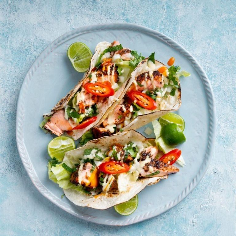 Spicy Grilled Fish Tacos