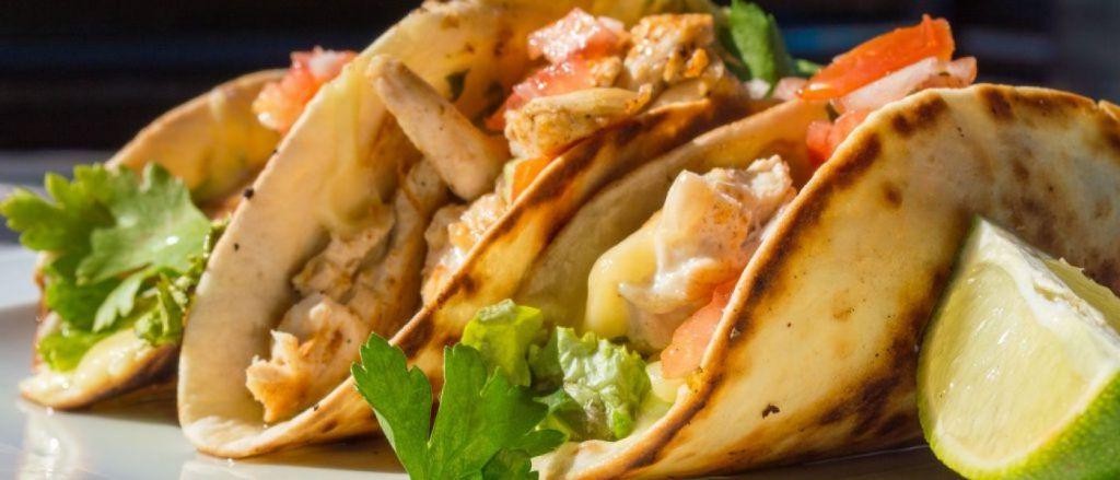 Spicy Honey Lime Chicken Tacos