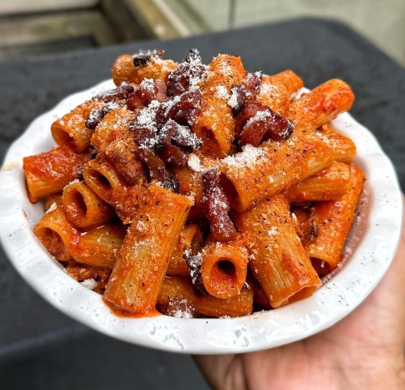 Spicy Italian Paccheri with Arrabbiata Sauce