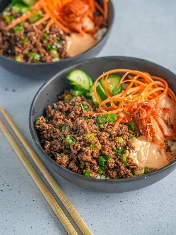 Spicy Korean Beef Rice Bowl