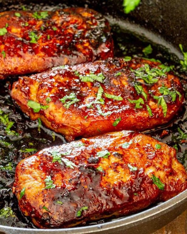 Spicy Korean-Style Pork Chops