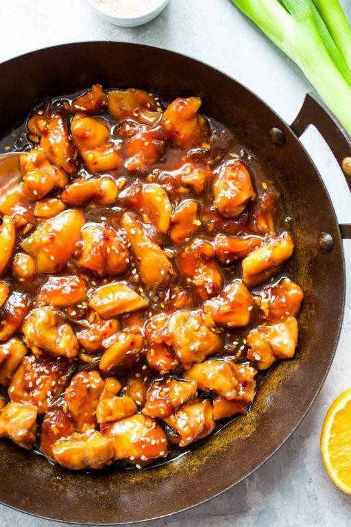 Spicy Orange Chicken Stir-Fry