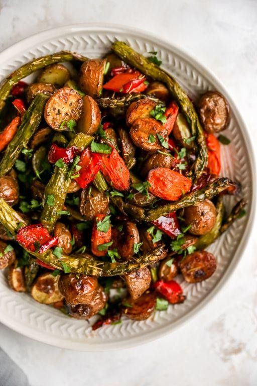 Spicy Roasted Vegetable Medley