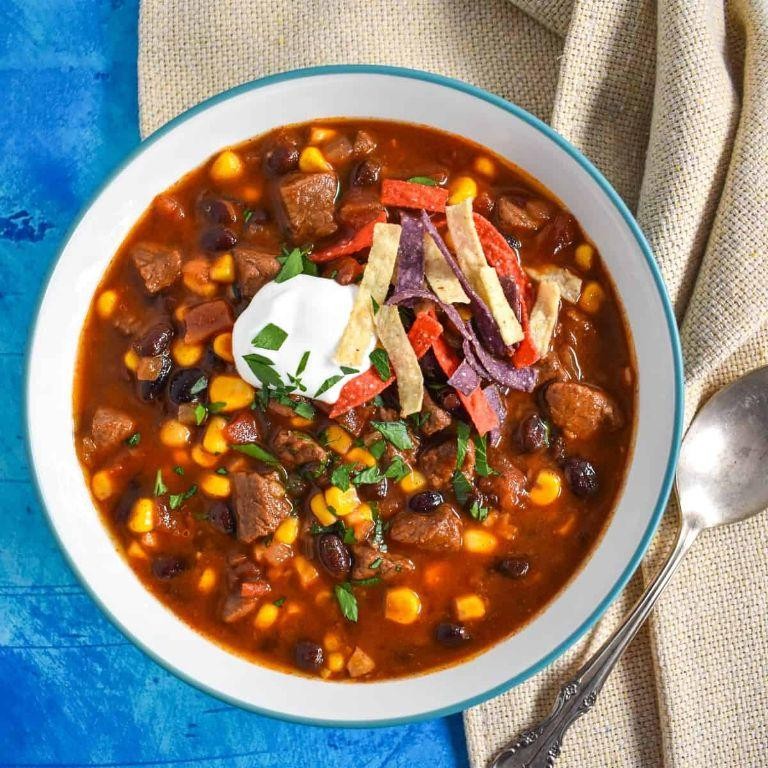 Spicy Southwestern Brisket Soup