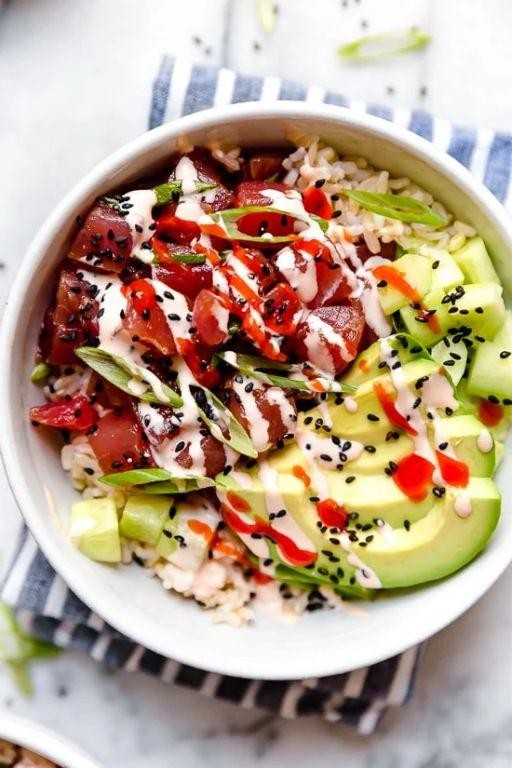 Spicy Tuna Poke Bowl