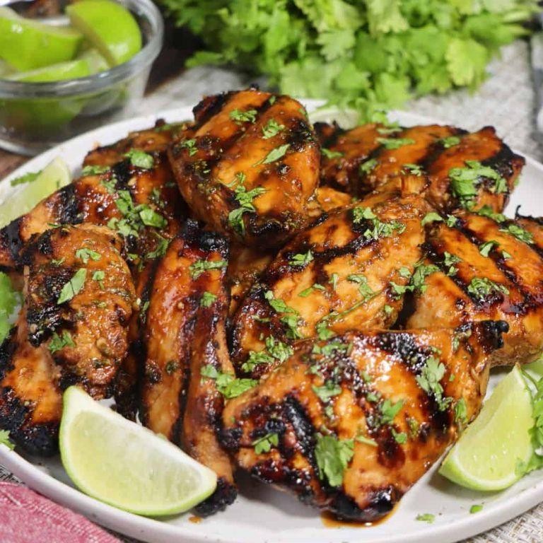 Sriracha and Lime Marinated Chicken Thighs