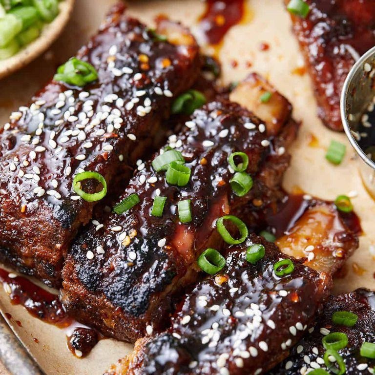 Sticky Chinese BBQ Pork Ribs