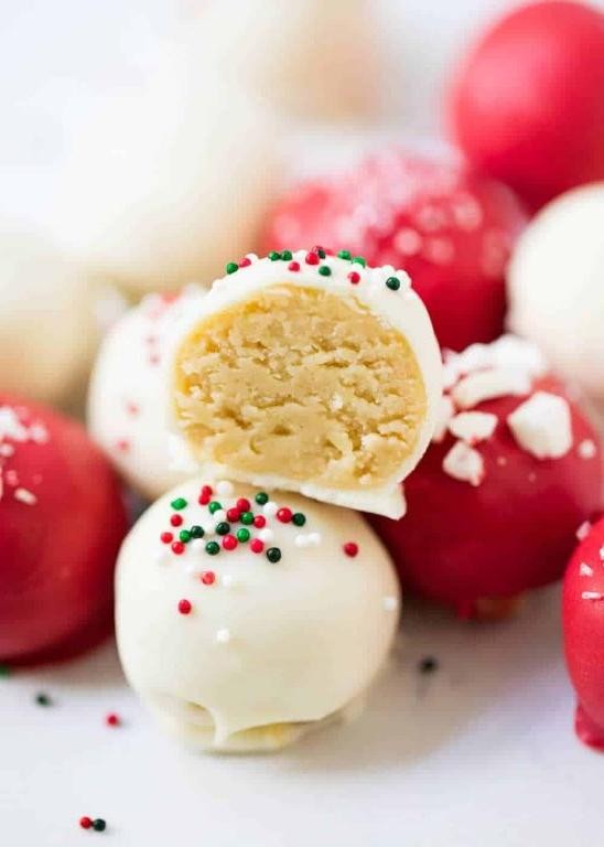 Sugar Cookie Truffles