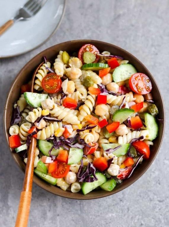 Summer Harvest Vegetable and Quinoa Pasta Salad