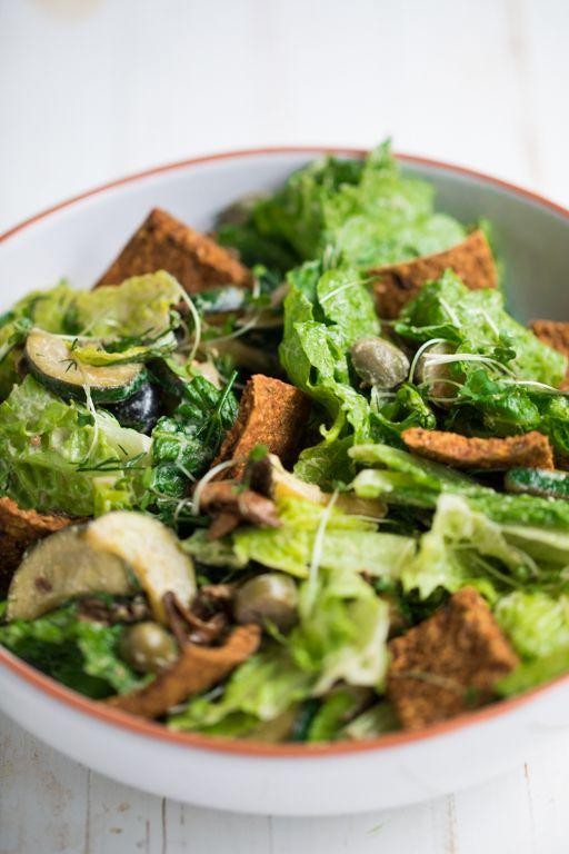 Sun-Dried Tomato Basil Croutons