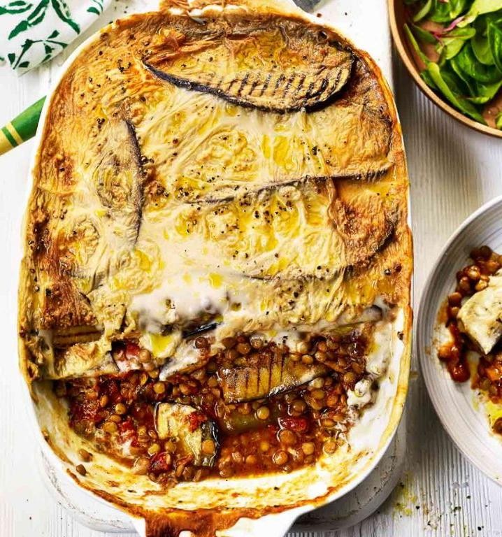 Sweet Potato and Chickpea Moussaka