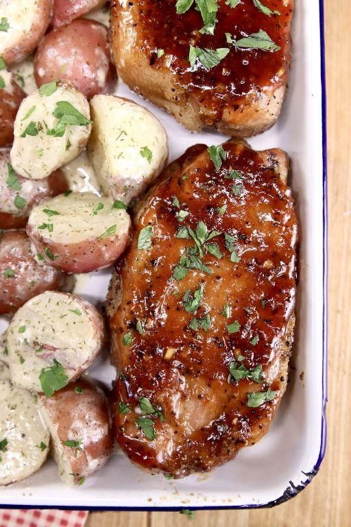 Sweet and Tangy BBQ Pork Chops