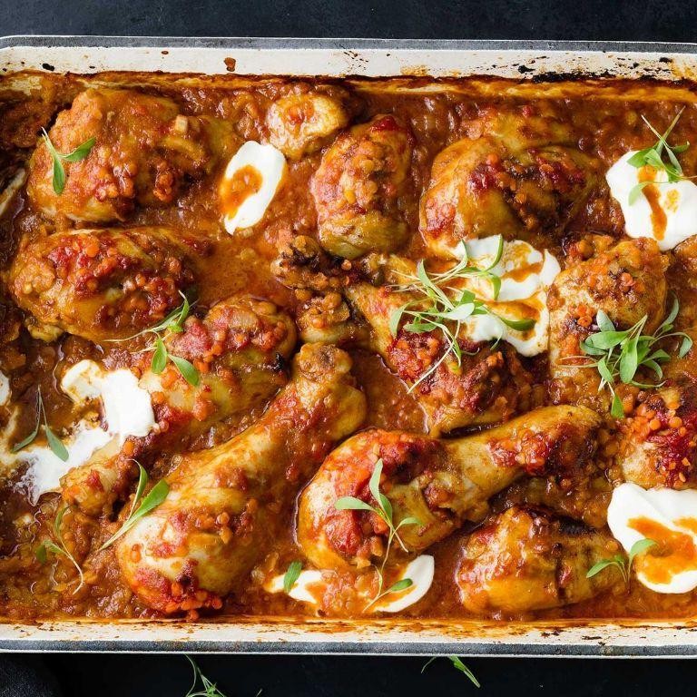 Tandoori-spiced Chicken Drumstick Casserole