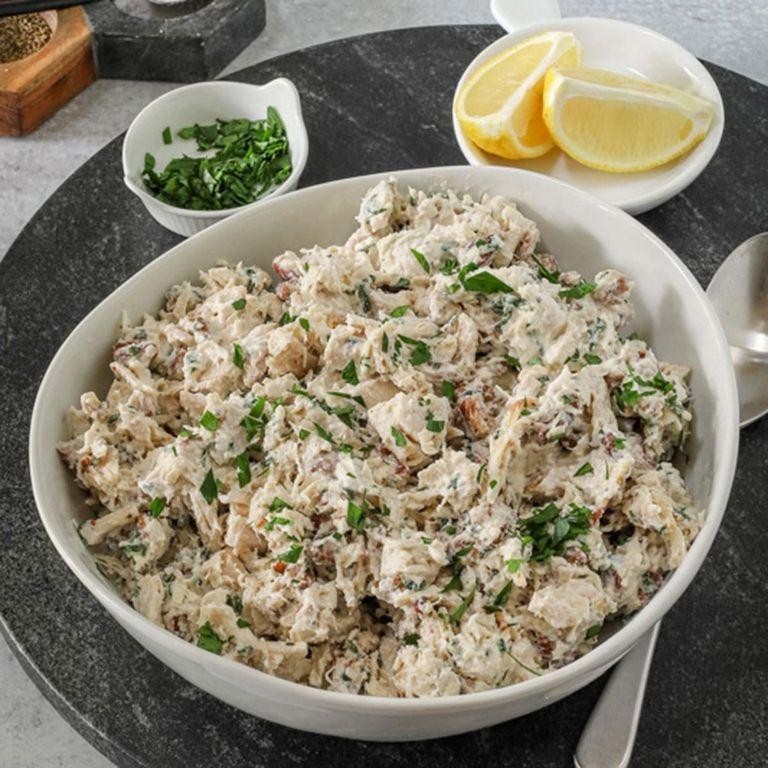 Tangy Greek Yogurt Canned Chicken Salad