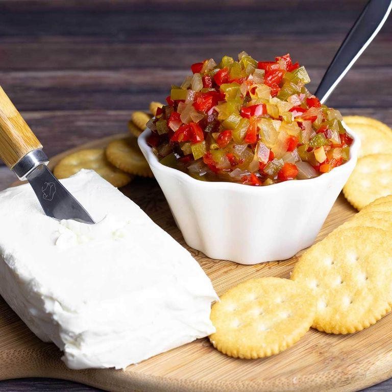 Tangy Grilled Onion and Pepper Relish
