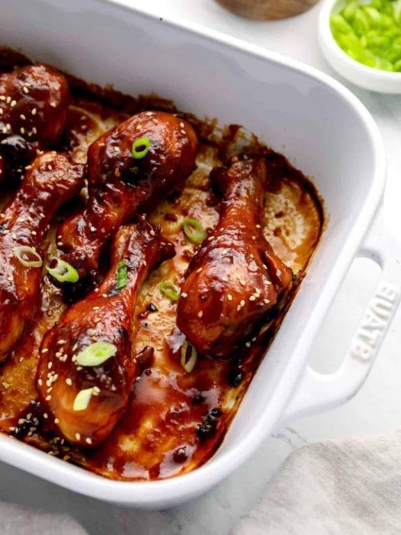 Teriyaki Baked Chicken Drumsticks