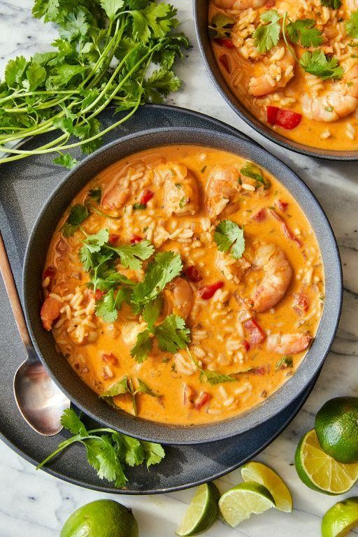 Thai Coconut Shrimp Soup