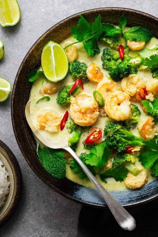 Thai Green Curry Shrimp