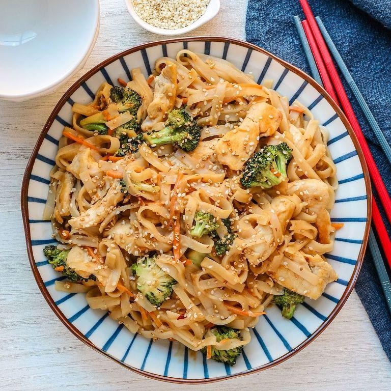 Thai Peanut Stir Fry Chicken