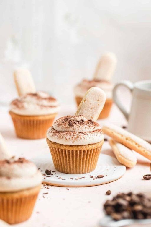 Tiramisu Inspired Cupcakes