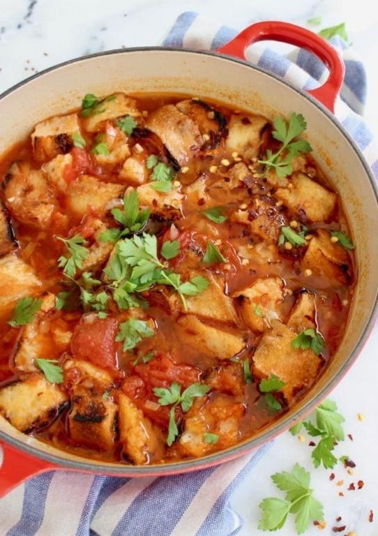 Traditional Italian Bread Soup