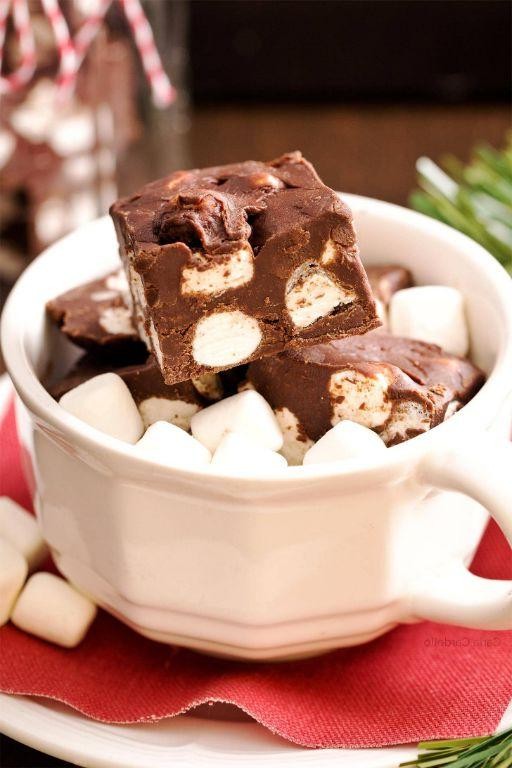 Triple Chocolate Marshmallow Cream Fudge