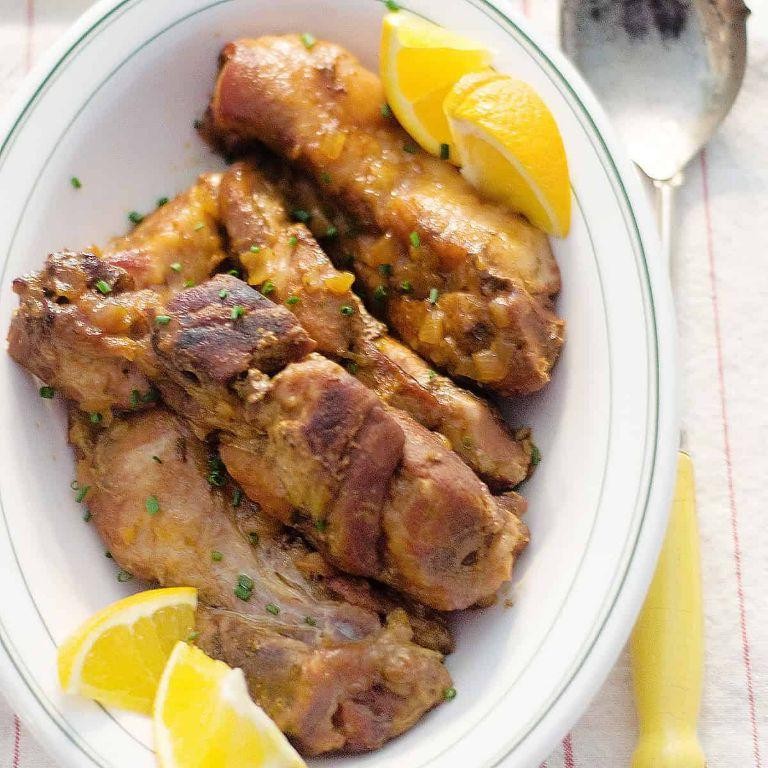 Tropical Coconut Lime Boneless Country Style Pork Ribs