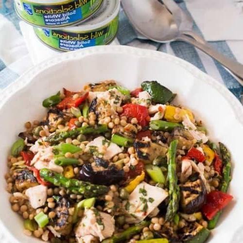 Tuna Couscous with Roasted Vegetables