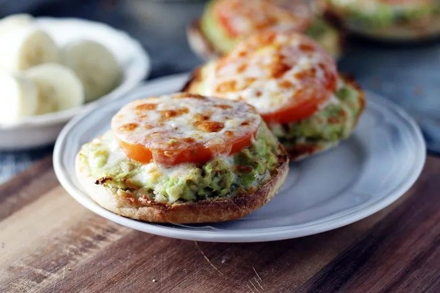 Tuna Melt with Avocado and Tomato