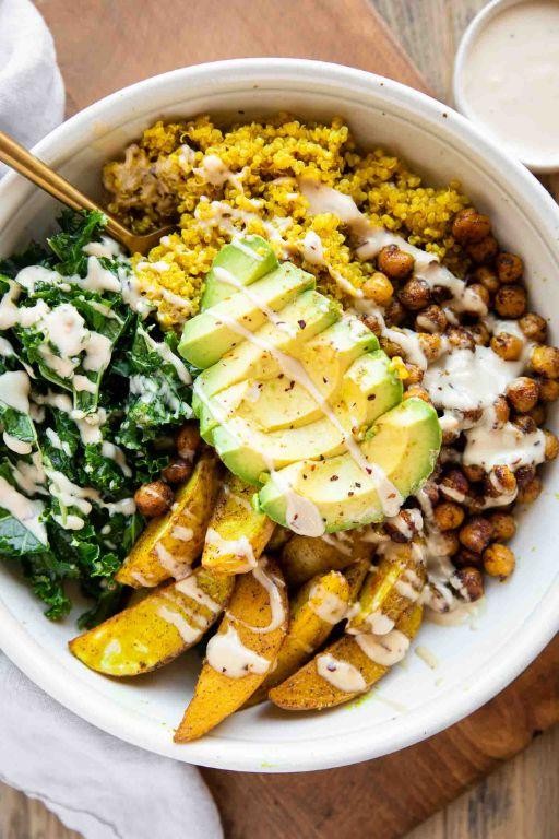 Turmeric Paste Spiced Quinoa Salad
