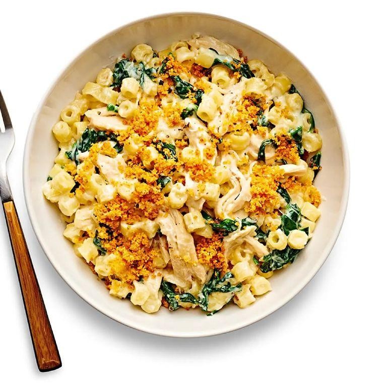 Tuscan Chicken Ditalini with Spinach