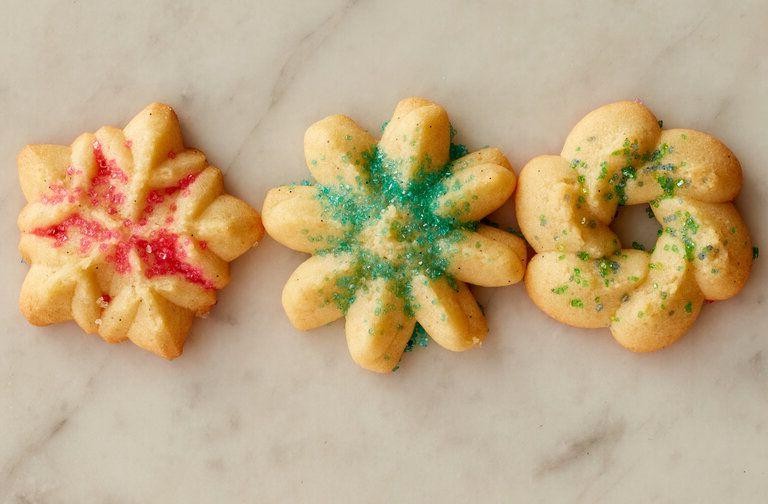 Vanilla Spritz Cookies