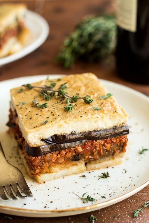Vegan Tofu and Vegetable Moussaka