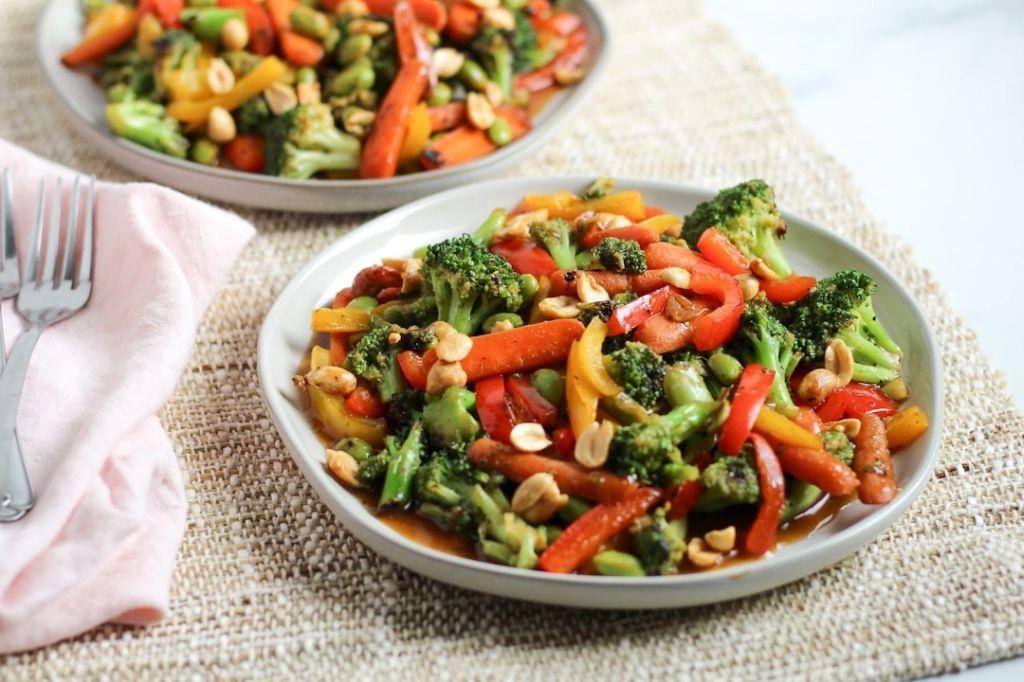 Vegetable Stir-Fry with Teriyaki Sauce