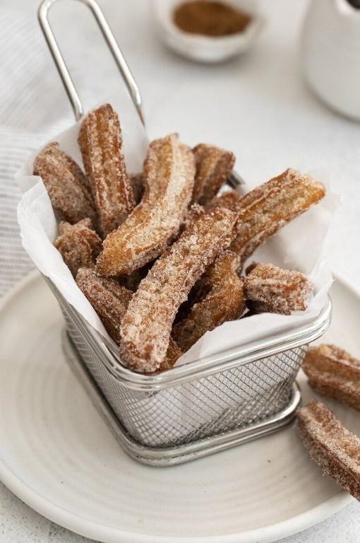 Warm Cinnamon-Sugar Coated Churros