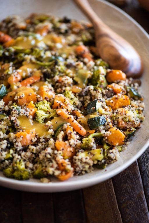 Warm Vegetable and Quinoa Salad
