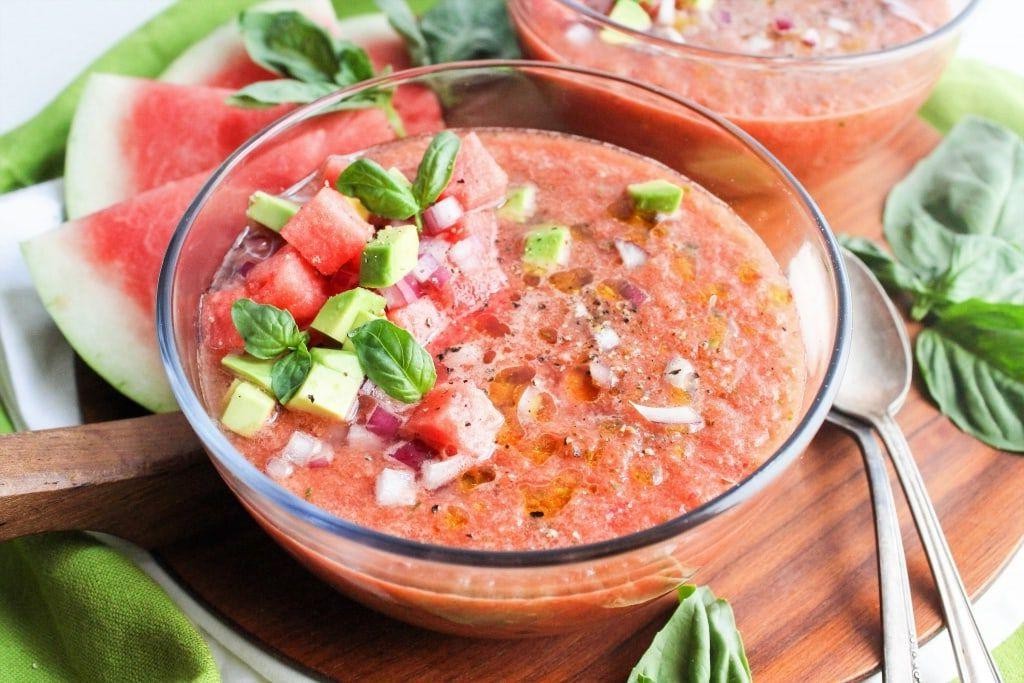 Watermelon Rind Gazpacho
