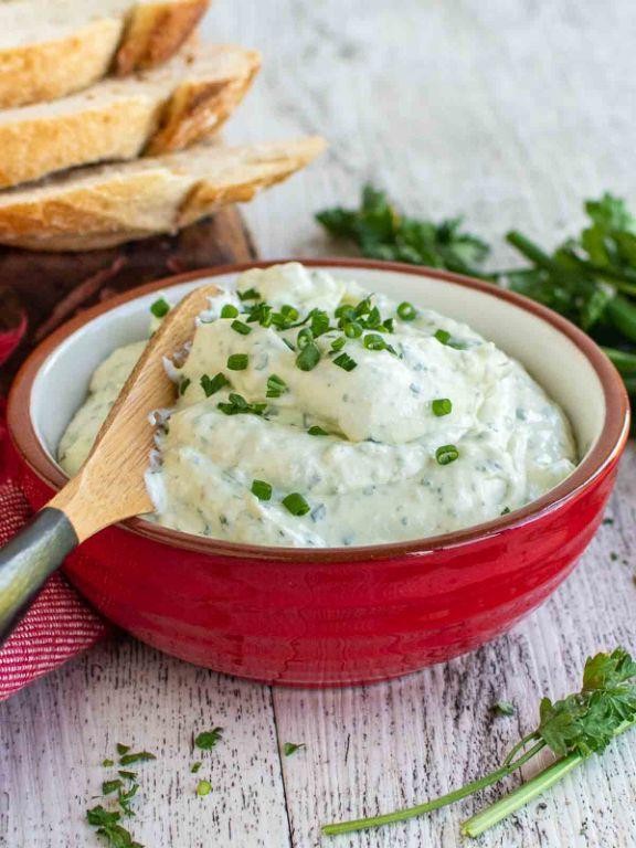 White Cheddar and Herb Dip
