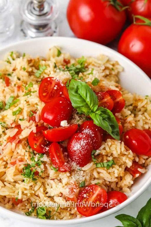 Zesty Tomato and Basil Long Grain Rice