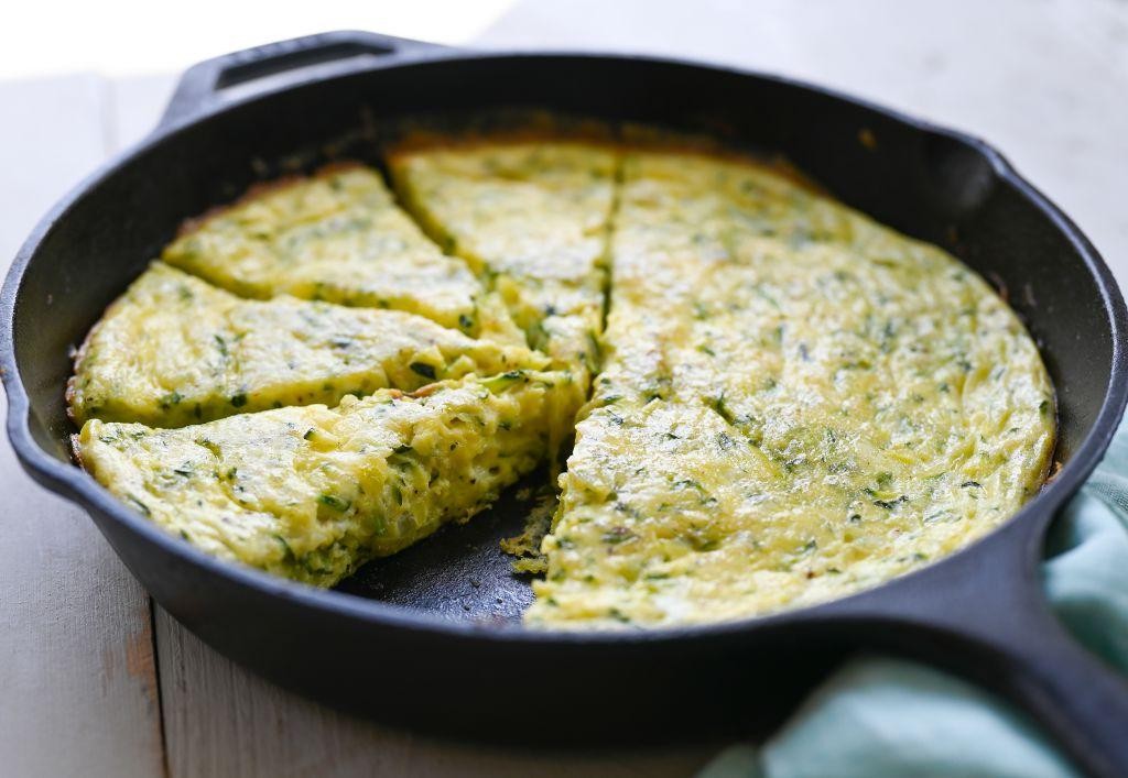 Zucchini and Cheese Frittata
