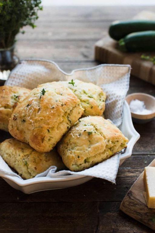 Zucchini and Feta Biscuits